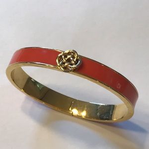 Stella & Dot Lindsey Enamel bangle Orange